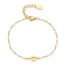 Load image into Gallery viewer, Little Eye Link Chain Bracelet