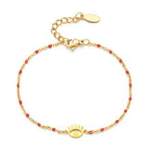Load image into Gallery viewer, Little Eye Link Chain Bracelet
