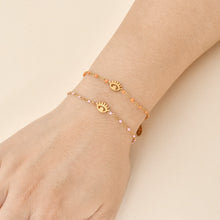 Load image into Gallery viewer, Little Eye Link Chain Bracelet