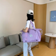 Load image into Gallery viewer, Adventure Awaits Expandable Weekender Bag