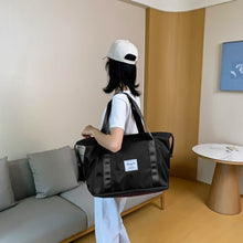 Load image into Gallery viewer, Adventure Awaits Expandable Weekender Bag