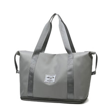 Load image into Gallery viewer, Adventure Awaits Expandable Weekender Bag