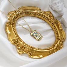 Load image into Gallery viewer, Tarot Queen Gold Necklace