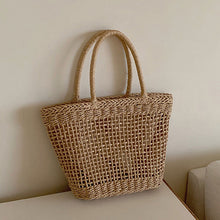 Load image into Gallery viewer, Bohemian Summer Rattan Bag
