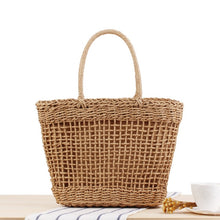Load image into Gallery viewer, Bohemian Summer Rattan Bag
